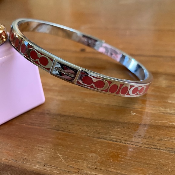 Pink coach bangle *new*